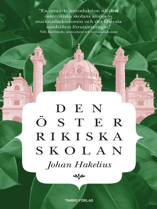 Title details for Den österrikiska skolan by Johan Hakelius - Available